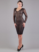 Peter Domenie Kaotic 486-B black dress