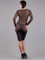 Peter Domenie Kaotic 486-B black dress