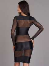 Peter Domenie Kaotic 306 black dress