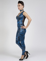 Peter Domenie Riot 336 blue legging