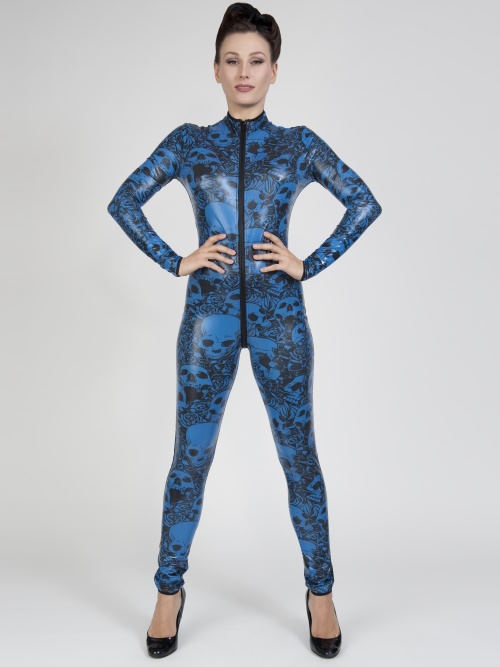 Peter Domenie Riot 347 blue catsuit