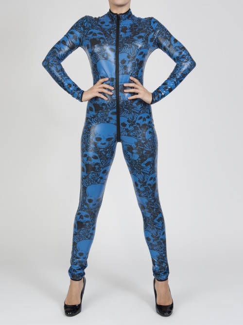 Peter Domenie Riot 347 blue catsuit