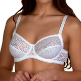After Eden Cora white non-padded bra