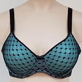 Elbrina Valerie Glamour green/black padded bra