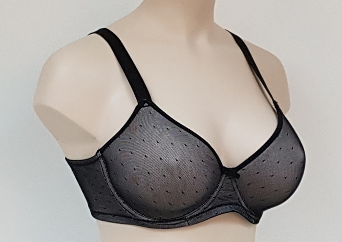 Elbrina Valerie Glamour dark grey padded bra