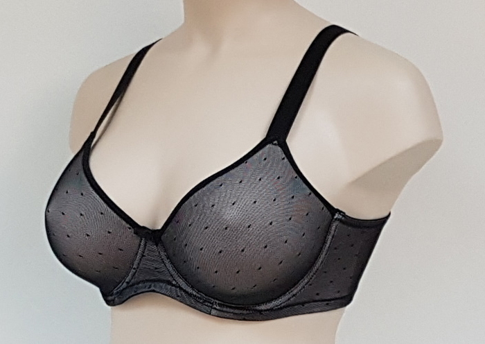 Elbrina Valerie Glamour dark grey padded bra