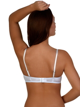 After Eden Strapless white padded bra