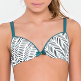 Boobs & Bloomers Lara white/print girls bra
