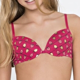 Boobs & Bloomers Benthe pink/print girls bra