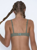 Boobs & Bloomers Britte green/print girls bra
