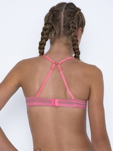 Boobs & Bloomers Sammie pink/print girls bra