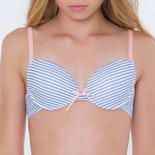 Boobs & Bloomers Anny blue/white girls bra