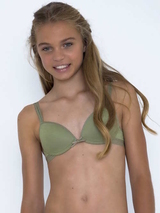 Boobs & Bloomers Anny khaki girls bra