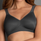 Rosa Faia Twin anthracite wireless bra