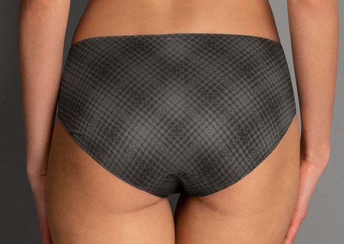 Rosa Faia Caroline anthracite brief