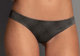 Rosa Faia Caroline anthracite thong