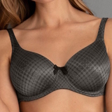 Rosa Faia Caroline anthracite non-padded bra
