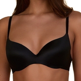 My Basic by After Eden Silky black padded bra