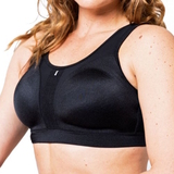 Q-Linn Cannes black sport bra