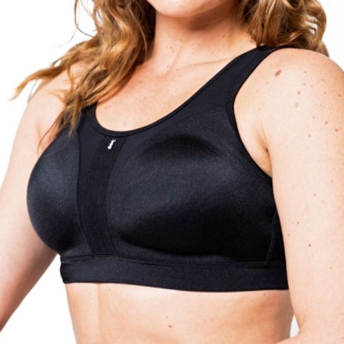 Q-Linn Cannes black sport bra