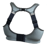 Q-Linn Barcelona olive green sport bra