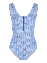LingaDore Beach Shade Of Blue white/blue bathingsuit