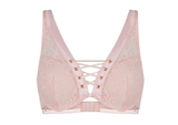 LingaDore Scallop Shell baby pink padded bra