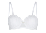 LingaDore Snow White white padded bra