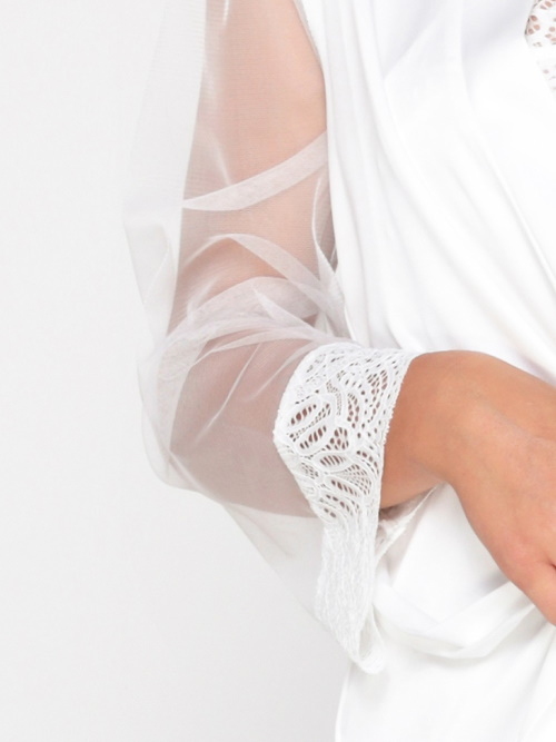 LingaDore Night Snow White white kimono