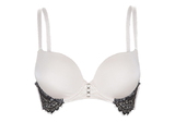 LingaDore Powder Black powder/black push up bra