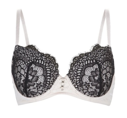 LingaDore Powder Black powder/black padded bra