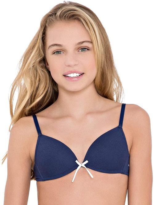 Boobs & Bloomers Cato navy blue girls bra
