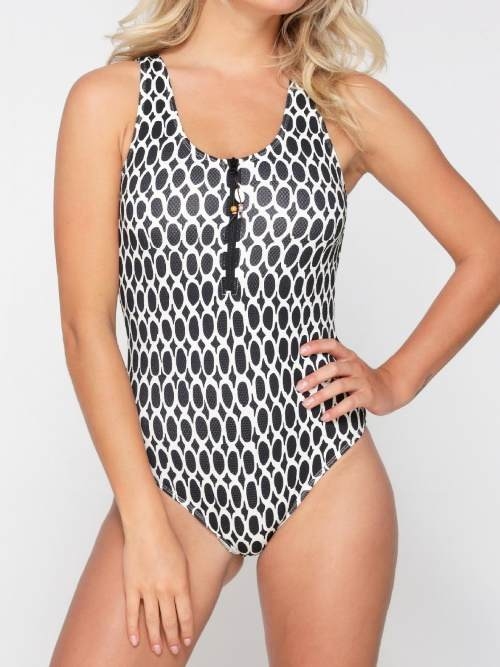 LingaDore Beach Black & White black/white bathingsuit