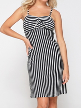 LingaDore Beach Black & White black/white beach dress