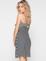 LingaDore Beach Black & White black/white beach dress