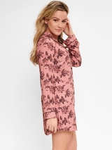 LingaDore Night Flower Fudge antique rose nightdress