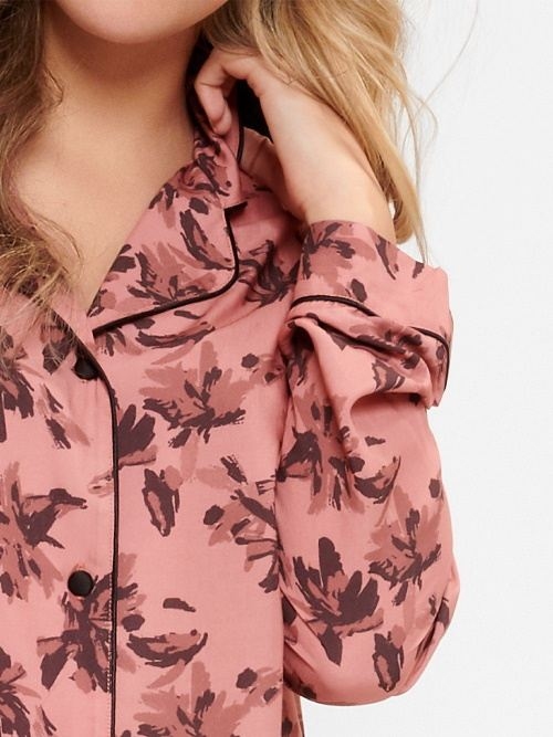 LingaDore Night Flower Fudge antique rose nightdress