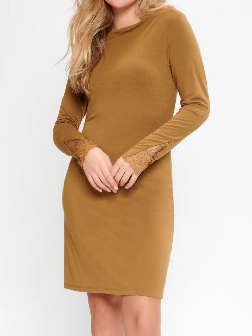 LingaDore Night Butternut Incense ochre yellow nightdress