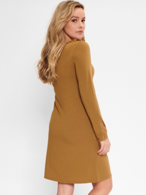 LingaDore Night Butternut Incense ochre yellow nightdress