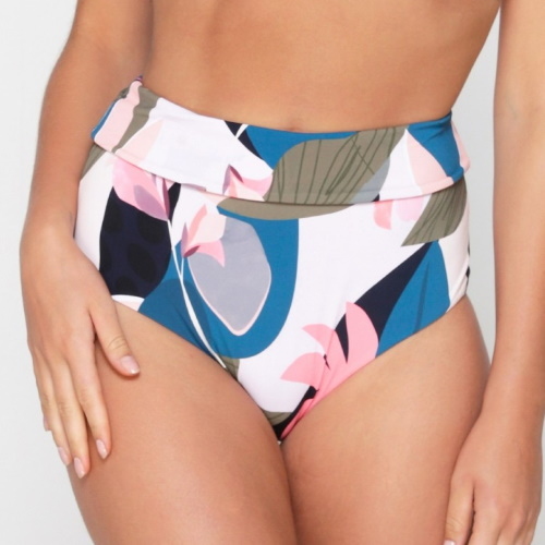 LingaDore Beach Pastel Flower  pastel/print bikini brief