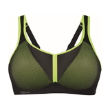 Anita Active Air Control Delta Trail black/yellow sport bra