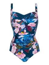 Bomain Santorini navy/pink bathingsuit