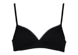 My Basic by After Eden Comfy black/powder wireless bra