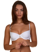 My Basic by After Eden Glossy powder/white padded bra
