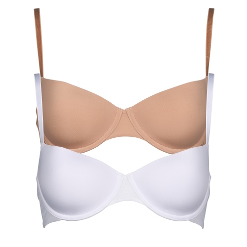 My Basic by After Eden Glossy powder/white padded bra