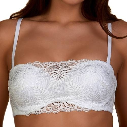 My Basic by After Eden Fancy white padded bra