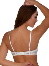My Basic by After Eden Fancy white padded bra