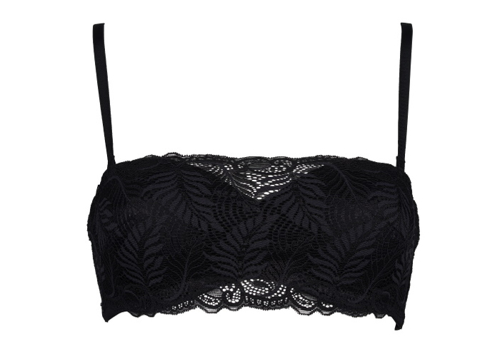 My Basic by After Eden Fancy black padded bra