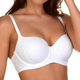 My Basic by After Eden Beauty white padded bra