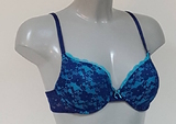 Elbrina Blossom blue push up bra